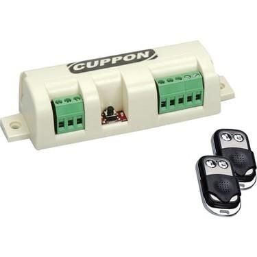 GARAJ & KEPENK & PANJUR ALICI KUMANDA SİSTEMİ 220 VOLT 2 ADET KUMANDA DAHİL CUPPON SN-32