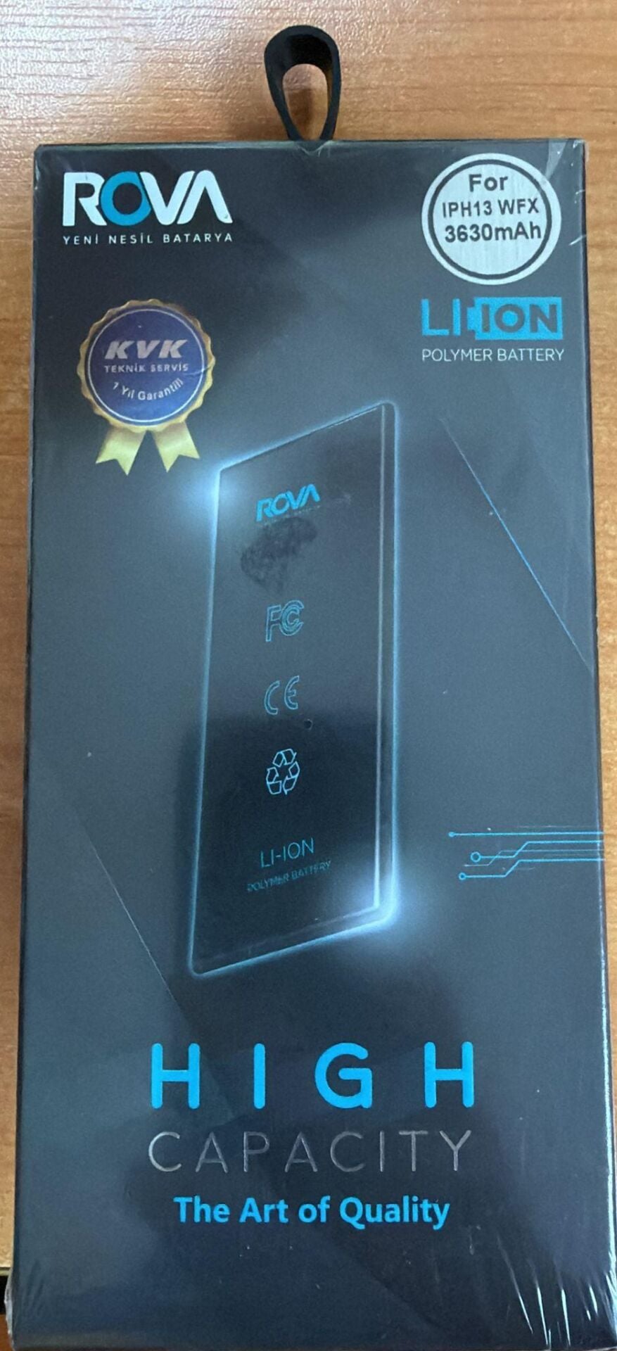 CEP TEL BATARYA İPHONE 13 WFX ROVA GARANTİLİ