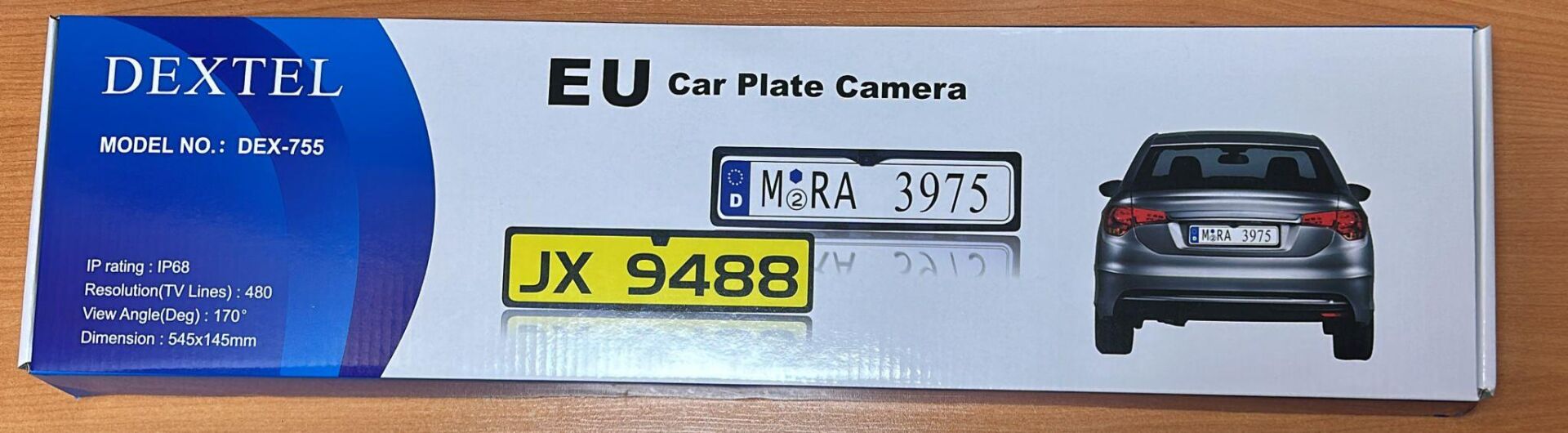 GERİ GÖRÜŞ KAMERASI GECE GÖRÜŞLÜ ARAÇ PLAKALIKLI DEX-755