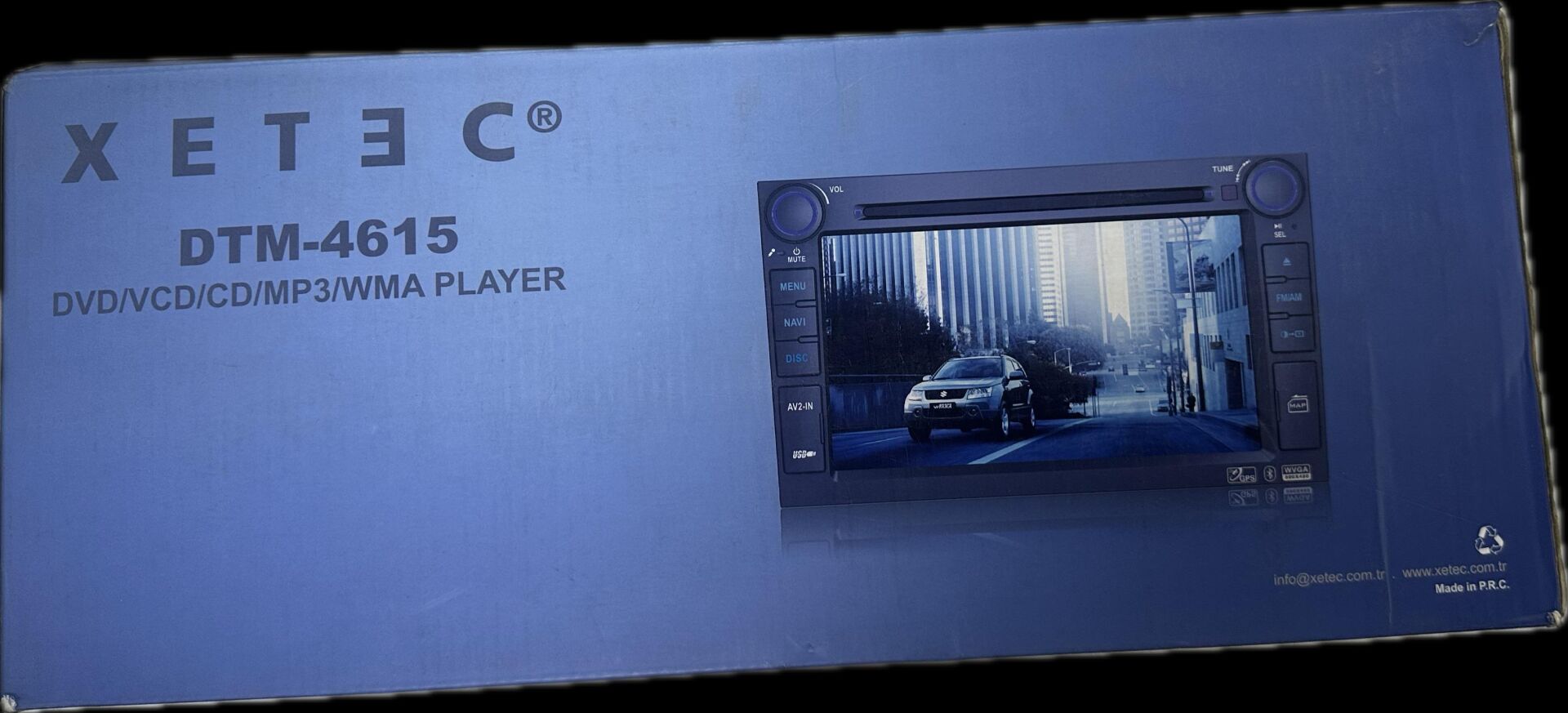 XETEC DTM-4615 7'' DVD-USB-SD-BLUETOOTH-NAVİGASYON-TV CHEVROLET CAPTİVA İÇİNDİR