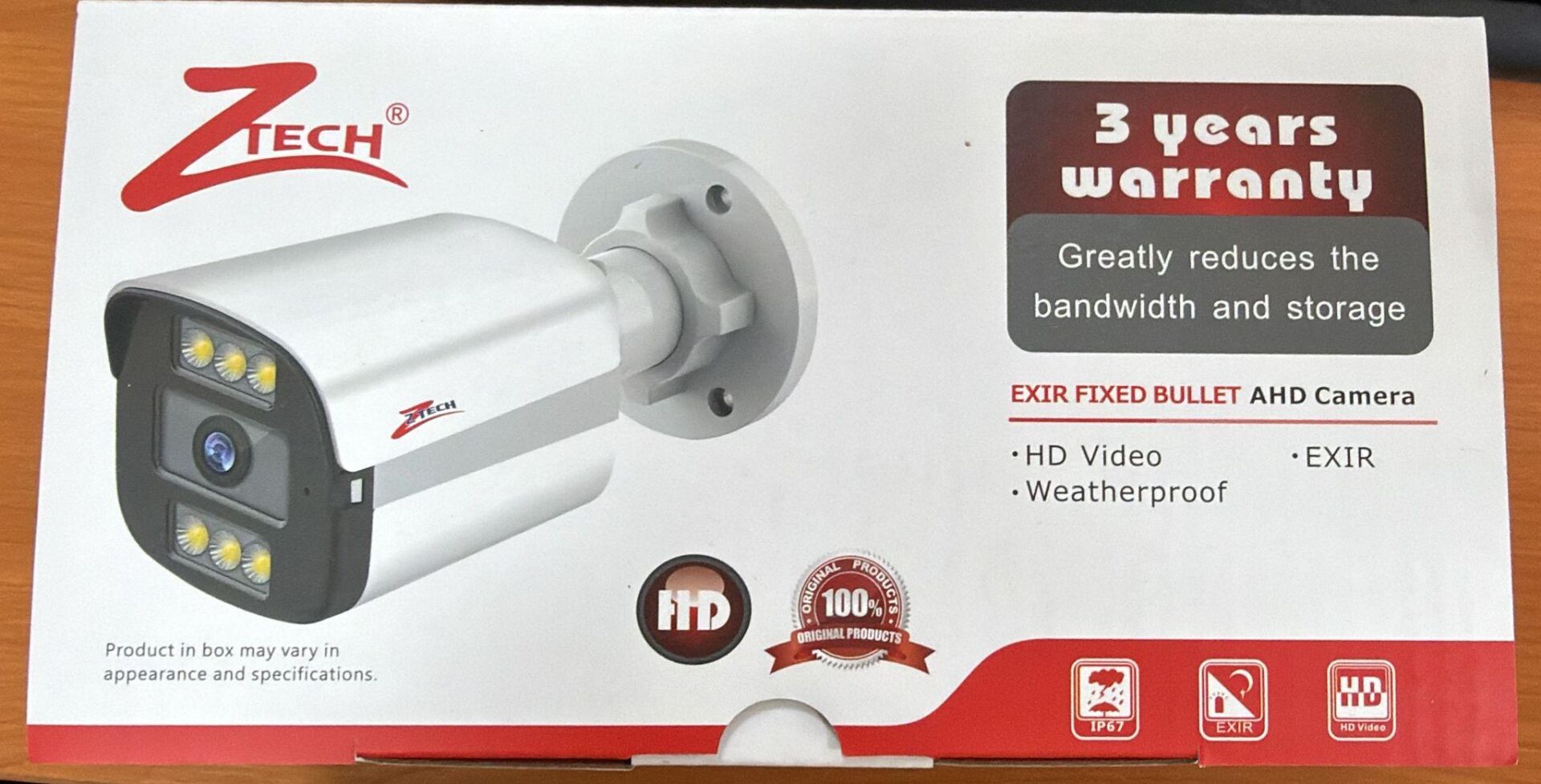 ZTECH ZR-2045 2MP AHD FULLCOLOR GECE RENKLİ 3.6MM BULLET DIŞ MEKAN KAMERA