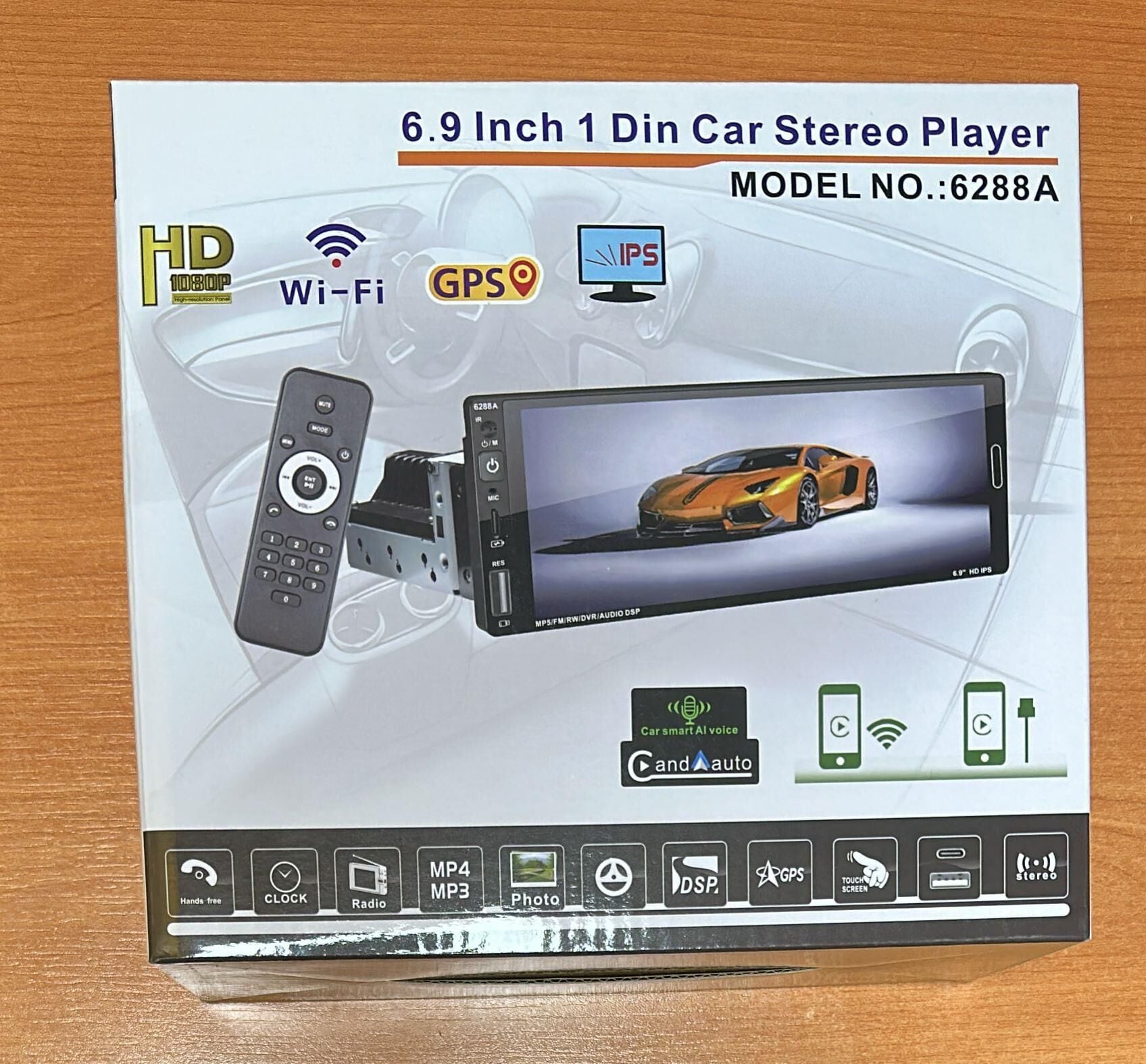 DEXTEL DEX-6288A 6.9'' ANDROİD 2GB+32GB ANDROİD WİFİ GPS IPS CARPLAY TOFAŞ SERİSİ OTO TEYP