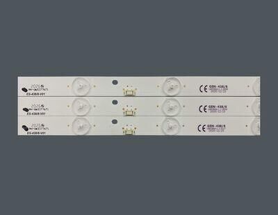 TV LED BAR 2247 TAKIM 3 LÜ-32E350 3X8 YE-32E36 32E360E 32E350-WİNKEL