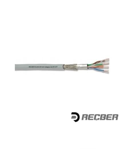REÇBER CAT 6 KABLO 23 AWG   SL500 U/F23 LSZH/FTP 4x2x23AWG FTP HOLEGEN FREE-506046