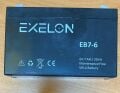 6 VOLT 7 AMPER AKÜ EXELON-ÖLÇÜLER 150*34*94 mm.1100 GRAM