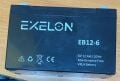 6 VOLT 12 AMPER AKÜ EXELON ÖLÇÜLER-150*50*94 mm.1630 GRAM