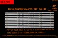 TV LED BAR 2307 TAKIM 10 LU-58GCU8900B-A58L8870-ES-979-WİNKEL