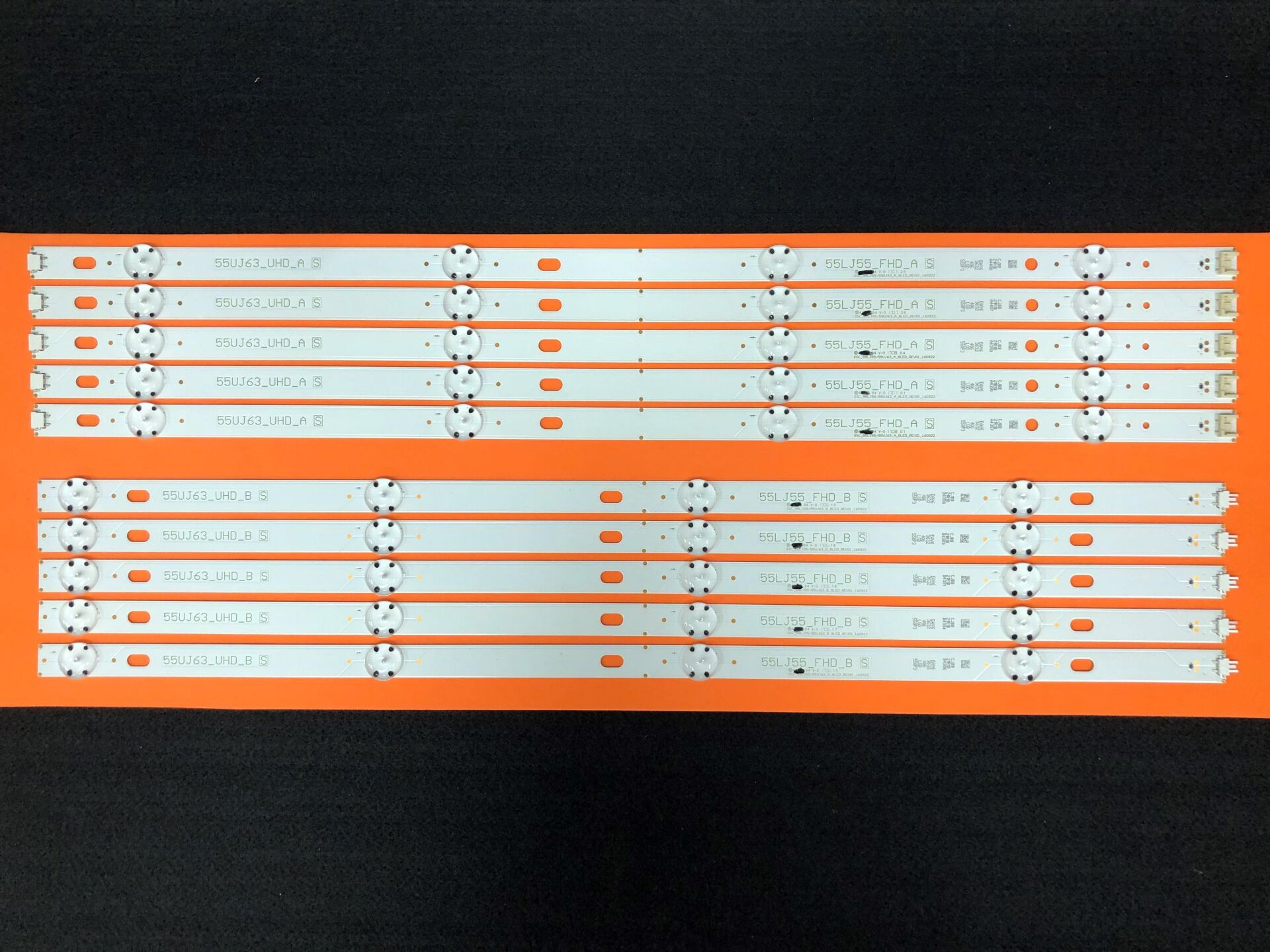 TV LED BAR 2016-2079 TAKIM 10 LU-55UJ630- NC550DGG--ES-1026-WİNKEL