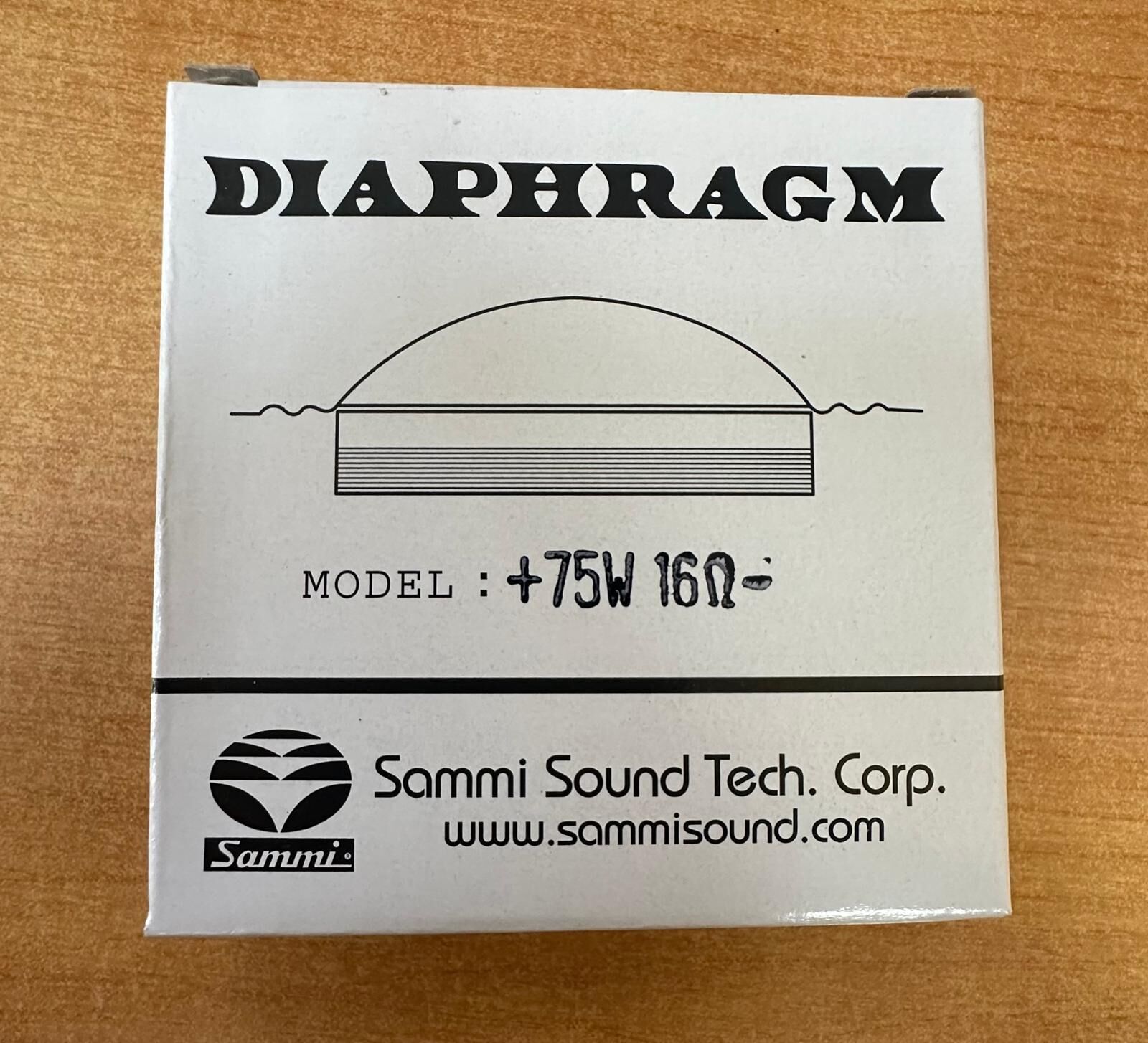 SAMMİ 75 WATT 16 OHM 75B-16 OHM ÜNİT İÇİN ORJİNAL MEBRAN