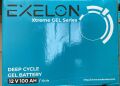 12 VOLT 100 AMPER JEL AKÜ EXELON-ÖLÇÜLER 330*173*222 mm 30 KG