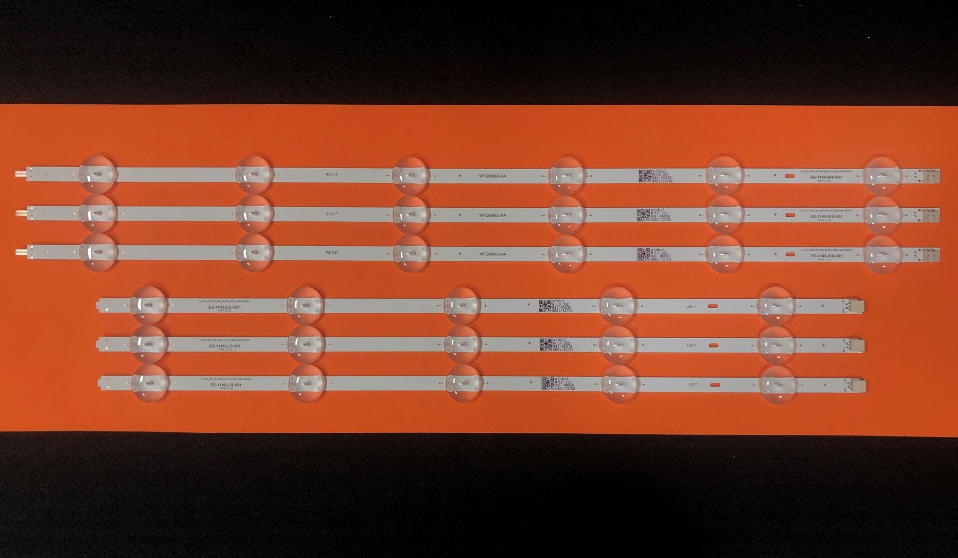 TV LED BAR 2321 TAKIM 6 LI-A55L8900-B55L8850-55GCU7905-WCL60602-ES1145-WİNKEL