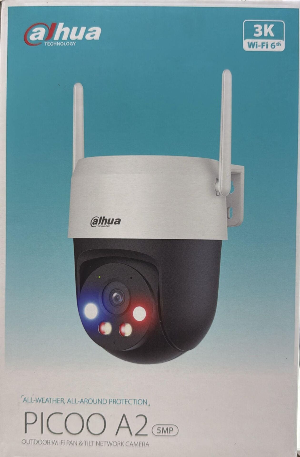 DAHUA DH-P5AS-PV 5MP IP66 DIŞ MEKAN WİFİ FULLCOLOR MİKROFON+HOPARLÖR SPEEDDOME KAMERA