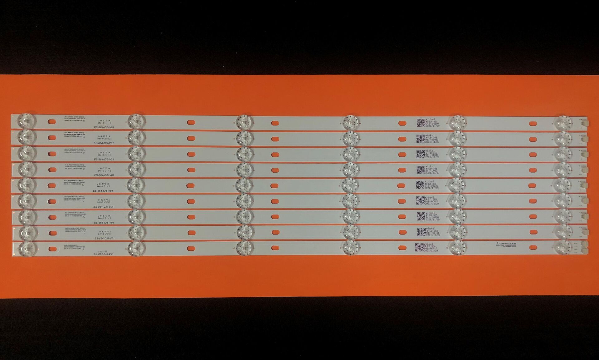 TV LED BAR 2326 TAKIM 10 LU- K5500RST LED BAR, JS-D-JP55DM-C61EC, JS-D-JP55DM-A62E-WİNKEL