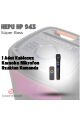 HEPU HP-943 2X10'' 2X25CM KABLOSUZ 1 EL MİKROFON BLUETOOTH ŞARJLI MÜZİK KUTUSU