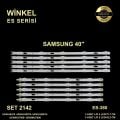 TV LED BAR 2142 TAKIM 10 LU-UE40J6470-UE40J6610-40JU6070-40KU7000-ES-380-WİNKEL