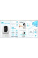 Dahua DH-H3B HERO B1 3MP İç Mekan WiFi 360Derece Akıllı Bebek & Güvenlik Kamerası