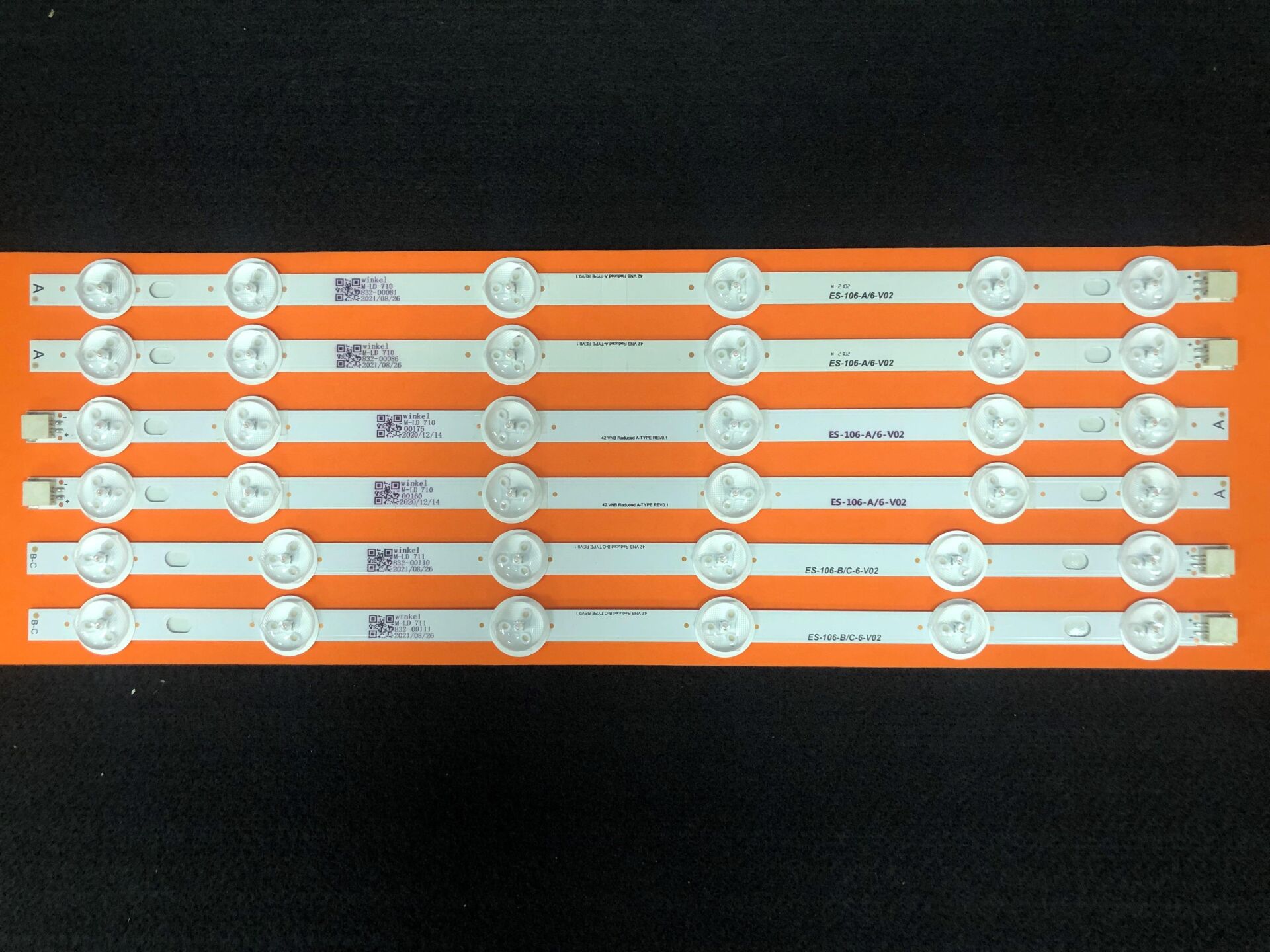 TV LED BAR 2047 TAKIM 6 LI-42FA8000-42NX600-42FX610F-42SD6100-42R6010F-ES-106-WİNKEL