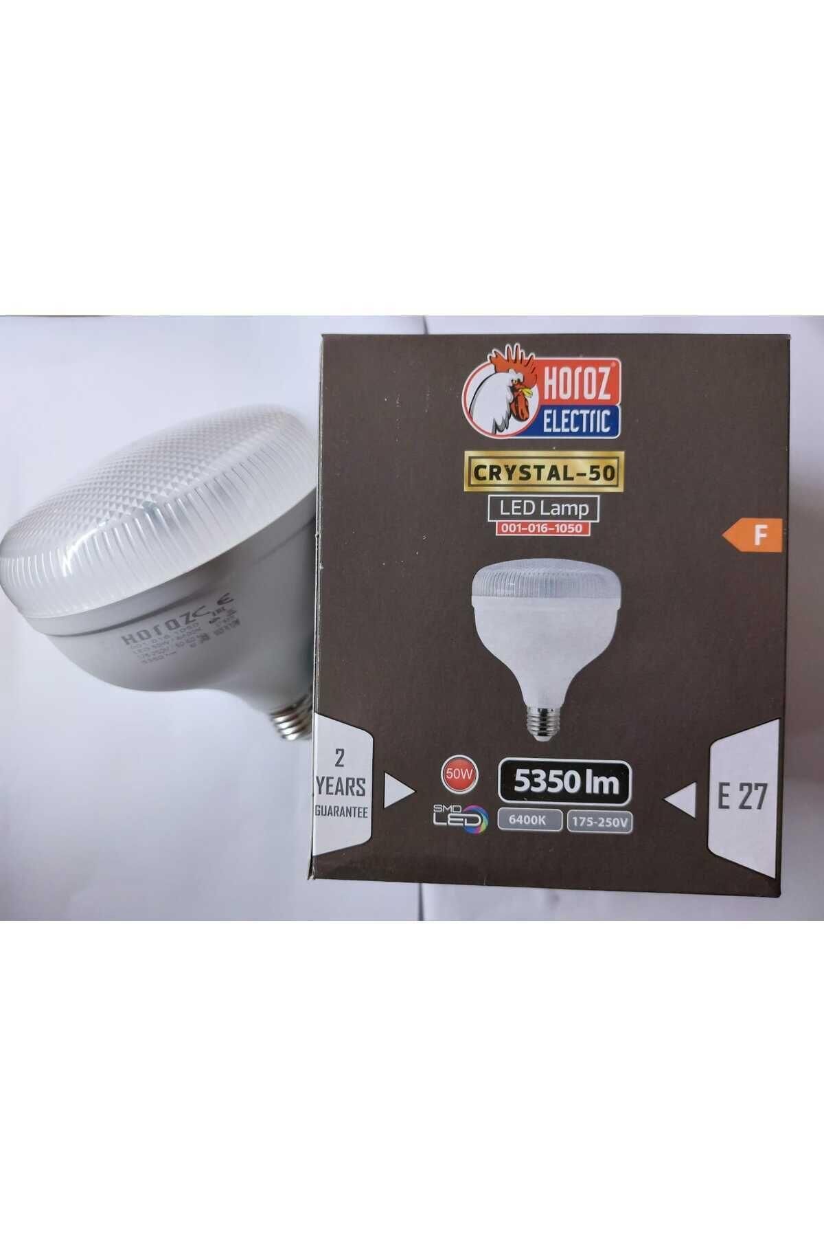 HOROZ 50 WATT CRYSTAL-50 LED AMPUL  E27 DUY BEYAZ