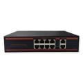 NOVACOM ND1P802LF 8 PORT POE SWİTCH 10/100 MBPS 2 PORT 10/100 UPLINK 150W
