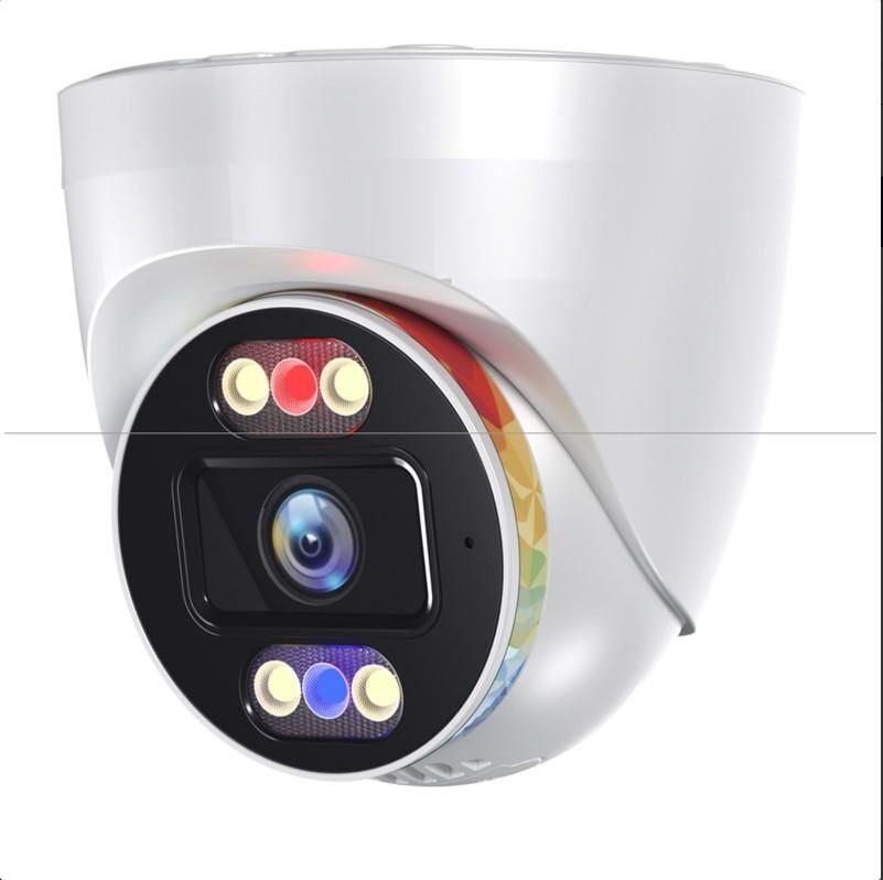 O-KAM 3037 5MP 3.6MM Dome Çakar Ledli IP Kamera