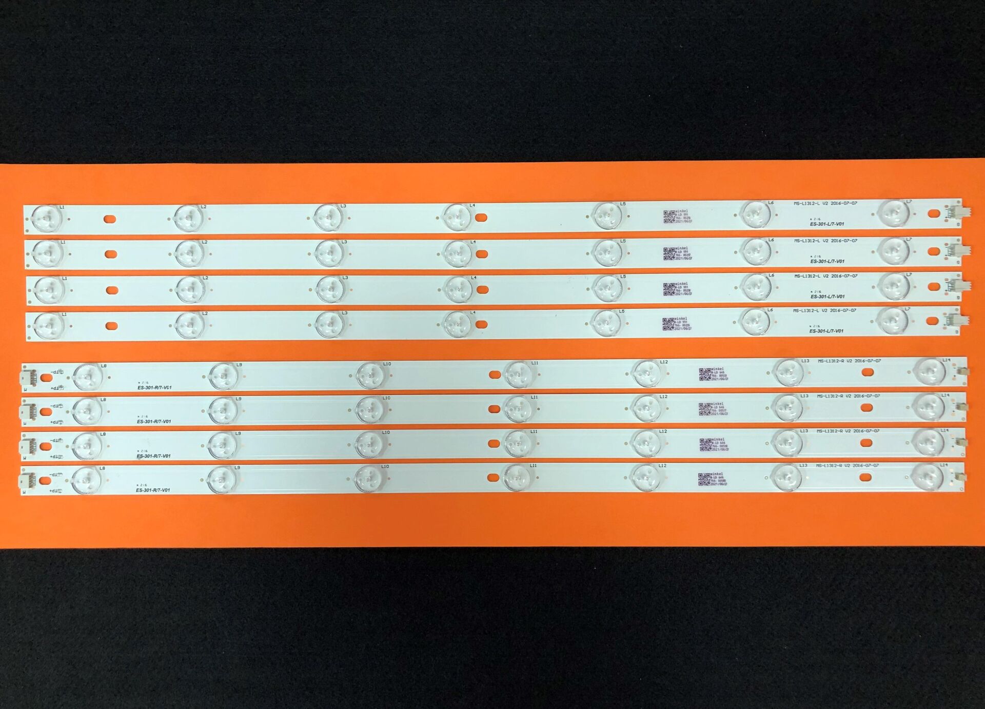 TV LED BAR 2103 TAKIM 8 Lİ-AX055LDUC-SN55CRE88-STL0976T 0976T SN55L8400-ES-301