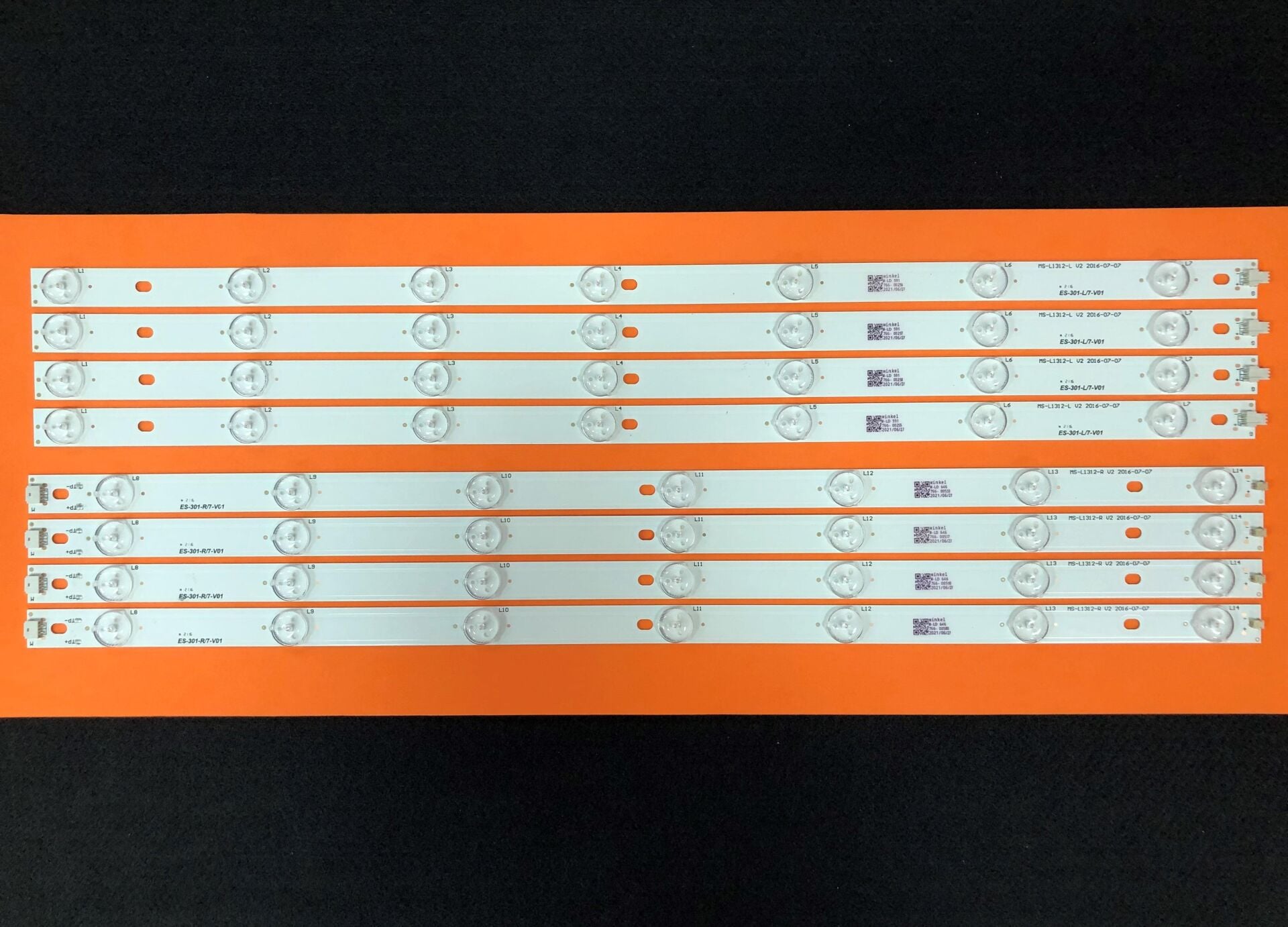 TV LED BAR 2103 TAKIM 8 Lİ-AX055LDUC-SN55CRE88-STL0976T 0976T SN55L8400-ES-301