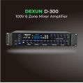 DEXUN D-300--120-250 W-BT-USB-TRAFOLU 6 BÖLGELİ ANFİ