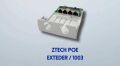 ZTECH ZR-1003 1+3 1 GİRİŞ 3 ÇIKIŞ 100MT POE REPEATER ÇOKLAYICI TEKRARLAYICI