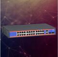 ZTECH ZR-P2421FN - ZR1024 - 24+2+2 POE SWİTCH 350w +2 10/100/1000