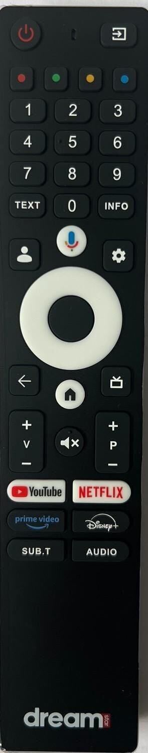 KUMANDA 1272A-DREAMSTAR SES KOMUTLU ORJİNAL ANDROİD TV