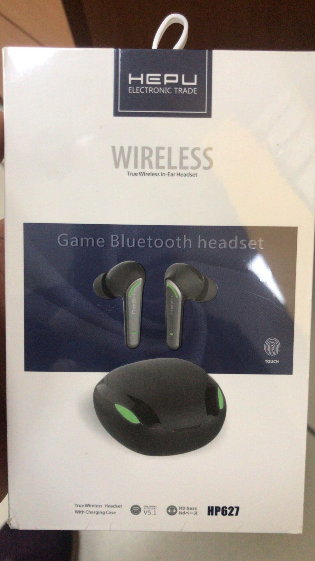 HEPU HP627 TRUE WIRELESS ŞARJLI KUTULU BLUETOOTH KULAKLIK