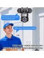 ZTECH ZR-Z6PRO WİFİ KAMERA 4 LENS - KÖŞELER AYARLI - MİKROFON + HOPARLÖR + ALARM