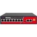 ZTECH ZR-1010 8+2+1 Poe Switch 10/100 Mbps+2 Lan 100/1000Mbps+1*SFP SLOT, 120W