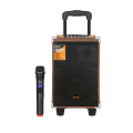 BAAB B-Q8 8''20CM KABLOSUZ 1 EL MİKROFON BLUETOOTH ŞARJLI MÜZİK KUTUSU