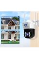 O-KAM 3011 Wifi 2Lens Alarm+Siren+Işık+Sesli Kamera