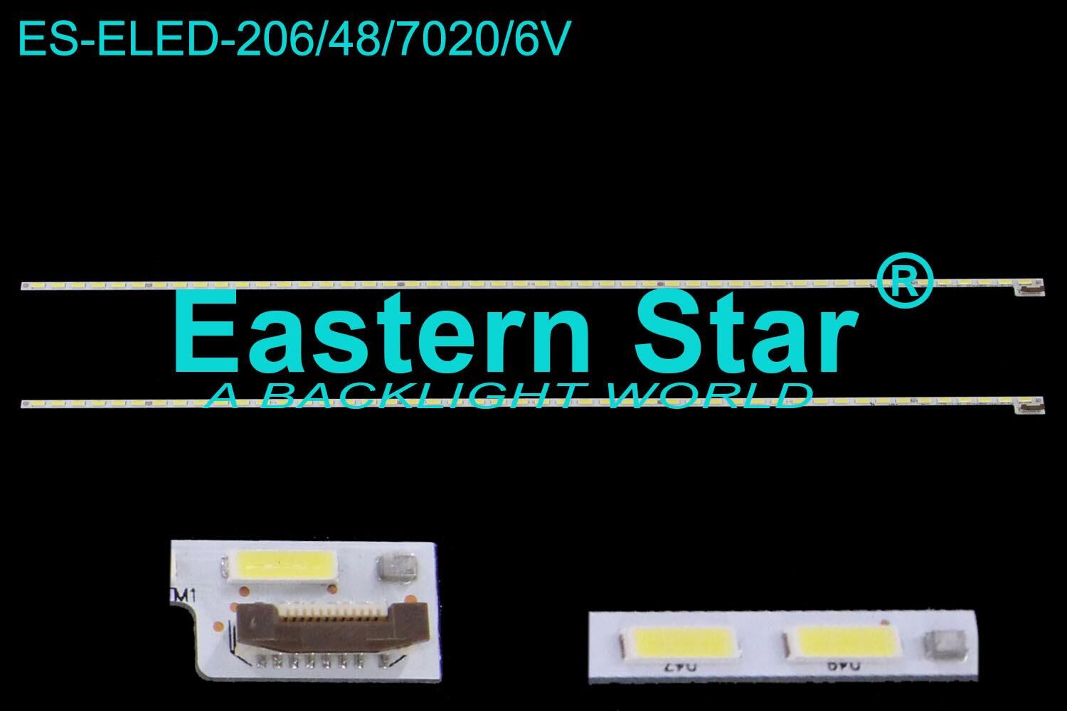 TV LED BAR 907 1 Lİ ÇUBUK-40ub800 40puk6809-40UB800V-40UB800-ELED206-WİNKEL