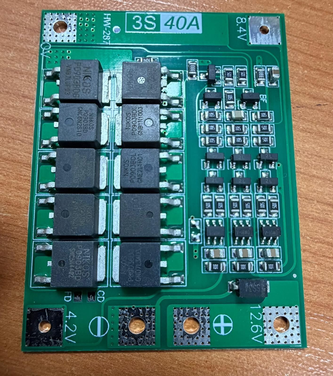 BMS 3S 40AMPER 12.6VOLT LİON PİL ŞARJ KORUMA DEVRESİ