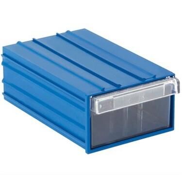 ÇEKMECE PLASTİK MAVİ ŞEFFAF NO:105-351 ÖLÇÜLER 110X65X170