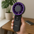 HEPU HP-F18 Sessiz Çalışan USB Şarjlı El Tipi Üfleme + Mini Fan