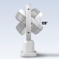HEPU HP-F01 USB Şarjlı Masaüstü Mini Fan – 3 Kademeli Hız Ayarlı, Kompakt Gövde