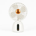 HEPU HP-F07 USB Şarjlı Sessiz Masaüstü Mini Fan – 360° Ayarlanabilir Gövde