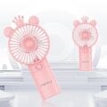HEPU HP-F05 USB Şarjlı El Tipi Mini Fan – Taç Figürlü Sevimli Tasarım, Hafif ve Taşınabili