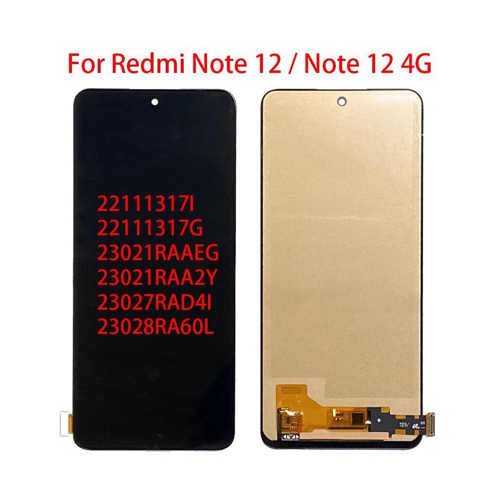 TELEFON EKRANI XİAOMİ REDMİ NOTE 12 TFT