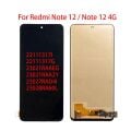 TELEFON EKRANI XİAOMİ REDMİ NOTE 12 TFT