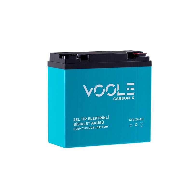 12 VOLT 24 AMPER JEL VOOLE MOTOSİKLET AKÜSÜ ÖLÇÜLER 181*77*170 mm.6.6 KG