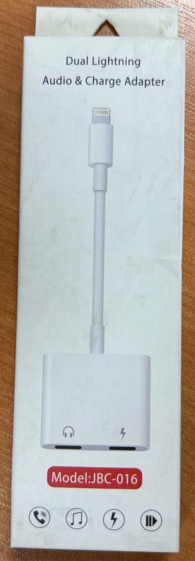 HEPU JBC-016 İPHONE ŞARJ+KULAKLIK ÇEVİRİCİ KABLO