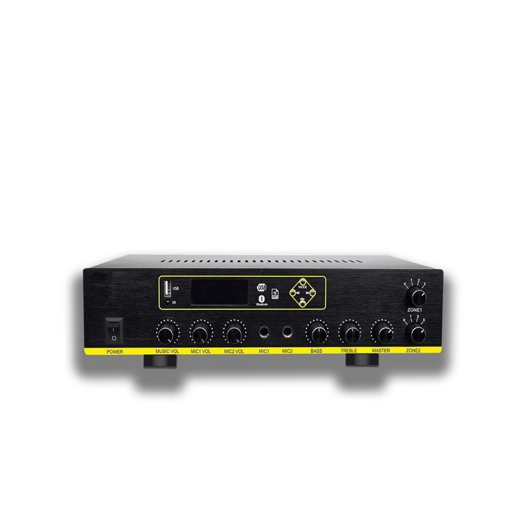 KÖNİG K-90-USB-SD-BT-100WATT TRAFOLU 2 BÖLGELİ ANFİ