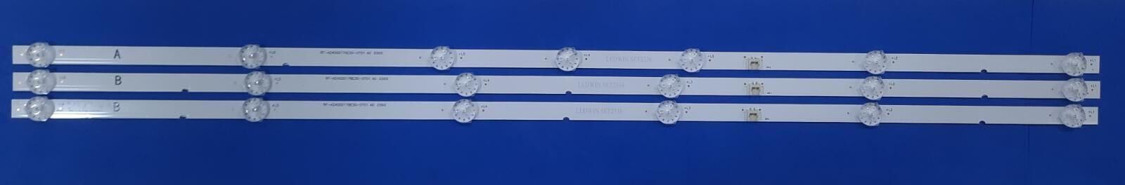TV LED BAR 2536 TAKIM 3 LÜ-40GDF5950B, RF-AZ400017AE30-0701 A0,B40A670-WİNKEL