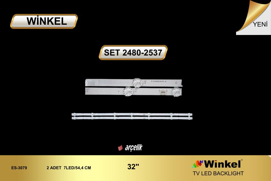 TV LED BAR 2537-2480 TAKIM 2 Lİ-RF-AZ320030SE30,32GEH6930A,32GHB5026,32HAMBURG-WİNKEL