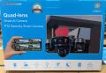 O-KAM OK-240 Premium Wifi 4 LENS Mikrofon + Hoparlör + Siren + ÇAKAR + Alarm Kamera